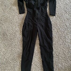 Shapellx Black Women's zip up Jumpsuit
